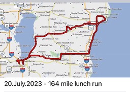 1. 20.july.2023 164 miles