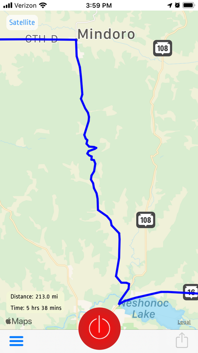2. map Mindoro Cut Route