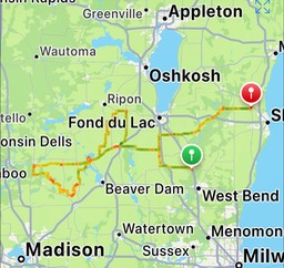 1. 25.jul.2026 260 miles