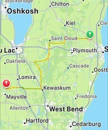 4. Mayville 64 miles